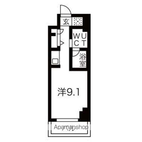 スパシエ東神奈川の間取り写真