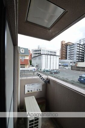 岡山県倉敷市昭和１丁目[1K/25.08m2]のバルコニー
