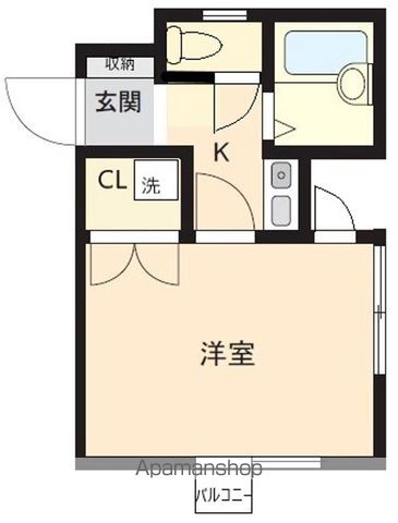 ロイヤルハイツ中川の間取り写真