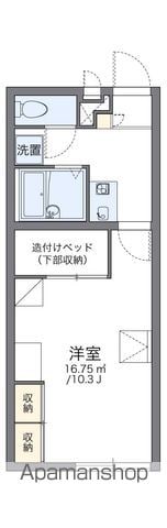 レオパレスチェリの間取り写真