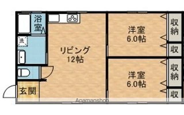 ＳＵＮエイト城山の間取り