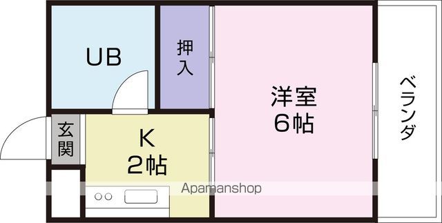 新栄マンションの間取り写真