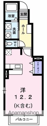 メゾン　ド　スリジエ[1R/32.9m2]の間取図