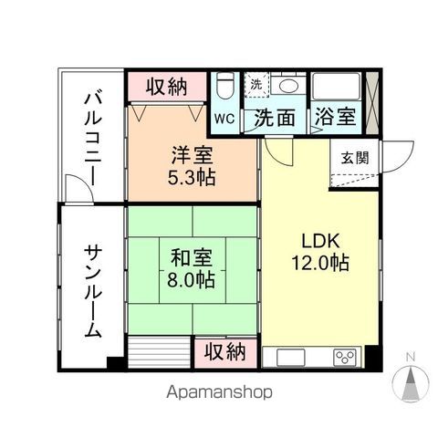 パークKの間取り写真