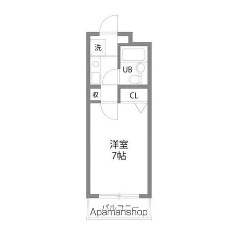 杉並区井草のマンションの間取り