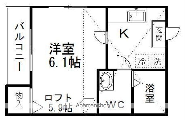 グレイスあおばの間取り写真
