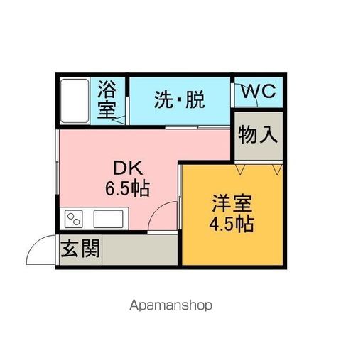 ベルシーヌ中島の間取り写真