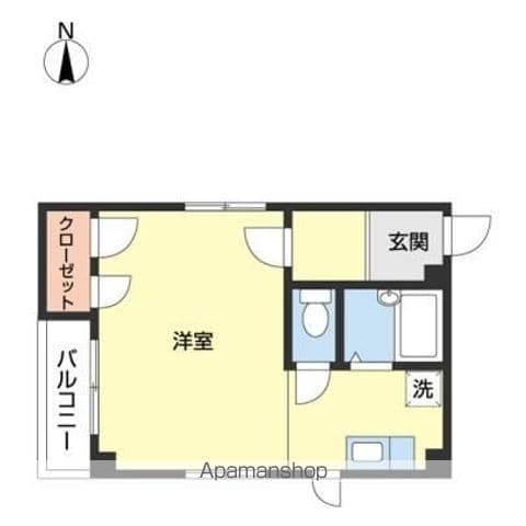 【和歌山市一筋目のマンションの間取り】