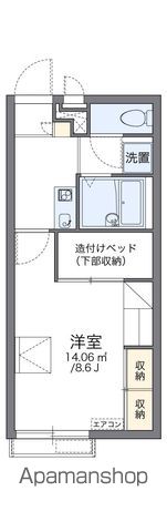 レオパレスサンサーラの間取り