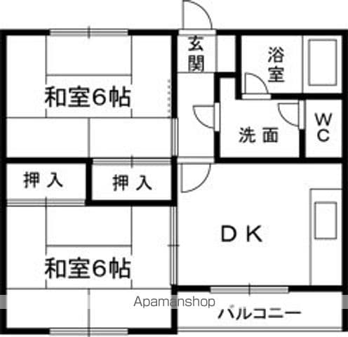 ハイツいずみの間取り写真