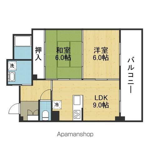 LA CASA 清水谷の間取り写真