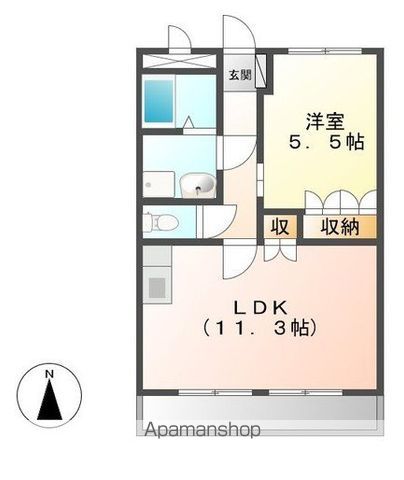 フォルティアの間取り写真