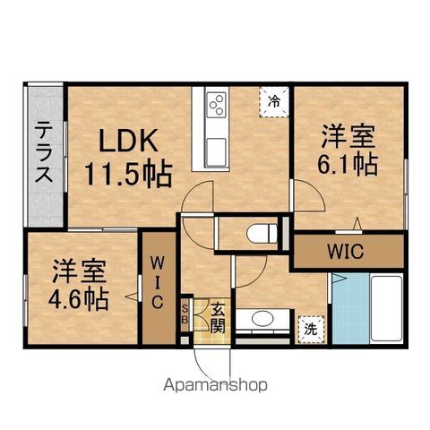 網島SOCIAの間取り写真