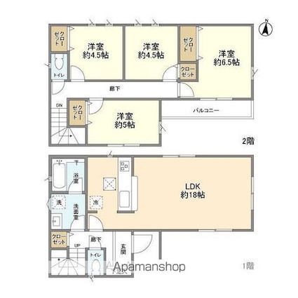 Ｋｏｌｅｔ葛飾西水元０９[4LDK/92.54m2]の間取図