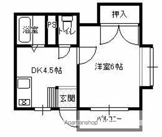 駒金屋11の間取り写真