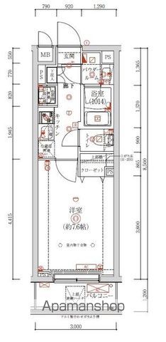 クオリタス杉並方南町の間取り