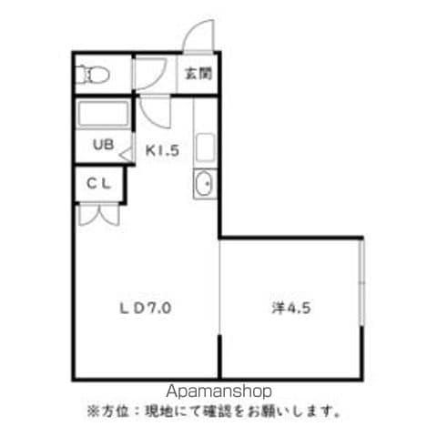 トキメック円山並木通IIの間取り写真