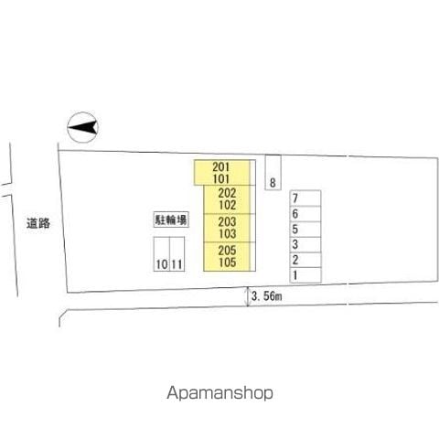 ＤーＲＯＯＭ東高松Ⅱ 202 ｜ 和歌山県和歌山市東高松２丁目5-33（賃貸アパート1LDK・2階・33.39㎡） その17