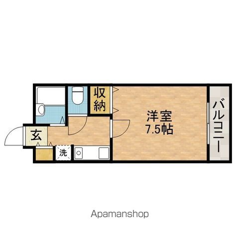 アーバンハイツ城北の間取り写真