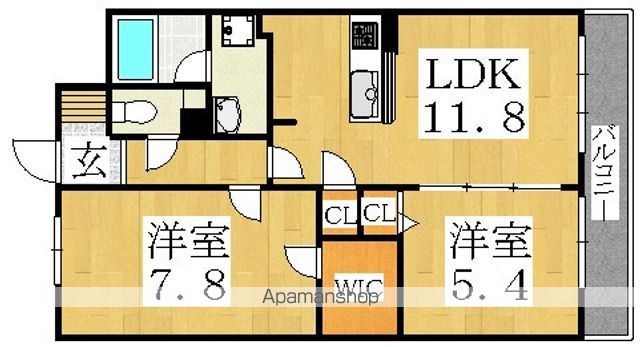 LAVISの間取り写真