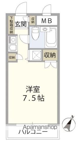 綱島グリーンハイツの間取り