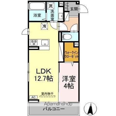 クレストTMの間取り写真