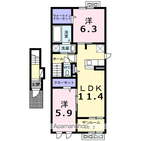 間取り：202024244554