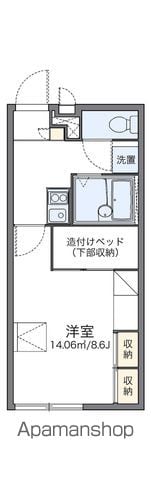 レオパレスミライアルの間取り