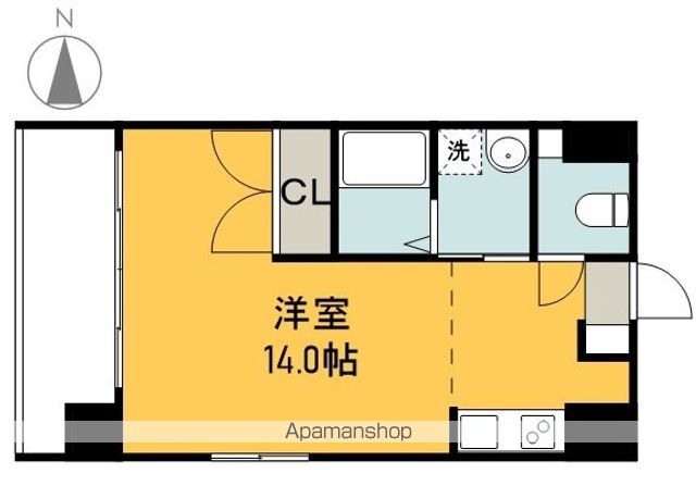 ハレルSA1ビルの間取り写真