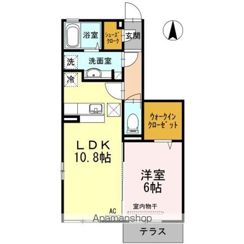 DーROOM雪月花の間取り写真