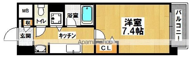 スペースラディアの間取り写真