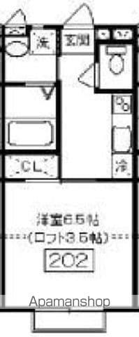 ホワスト井の頭の間取り写真