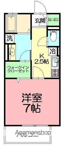 WITH湘南 Aの間取り写真