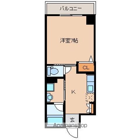 イーストフォートの間取り写真