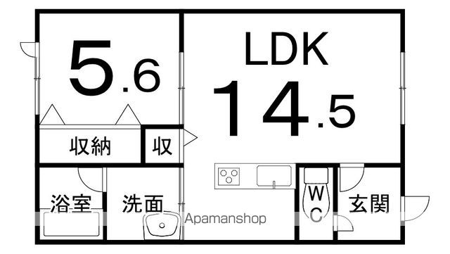 ブランシェVの間取り写真