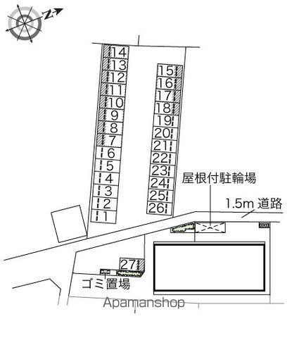 レオネクストサンハイツＤ 203 ｜ 千葉県千葉市緑区誉田町１丁目754-2（賃貸アパート1K・2階・29.47㎡） その13