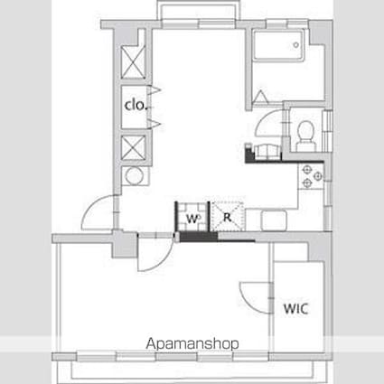 目黒エースマンション[1LDK/42.92m2]の間取図