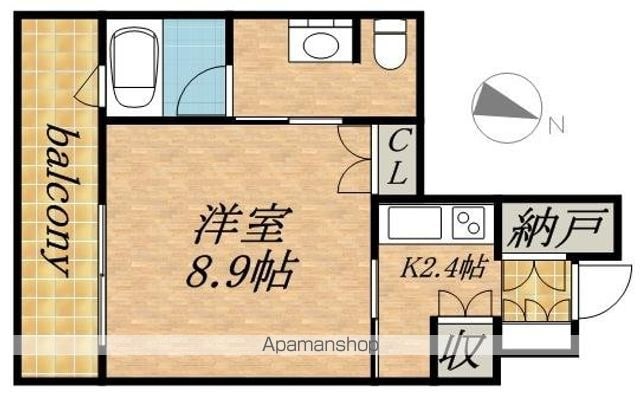 ラフィネタワー札幌南3条の間取り写真