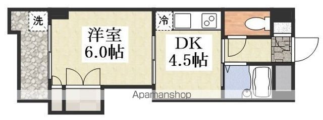 豊新グランドハイツ北の間取り写真