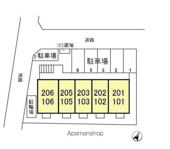 キャトルセゾン 105 ｜ 千葉県流山市東初石２丁目92-38（賃貸アパート1K・1階・26.71㎡） その23