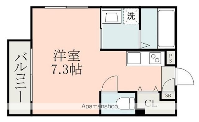 ESCAZA新屋敷の間取り写真
