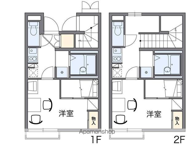 レオパレスポラール参番館の間取り写真