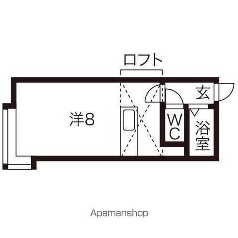 シャトーメロンの間取り写真