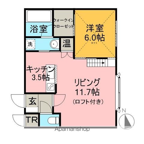 ラルジュの間取り写真