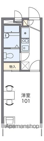 横浜市港南区最戸のアパートの間取り