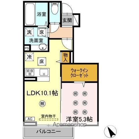 EXCELLENT街角六番館の間取り写真