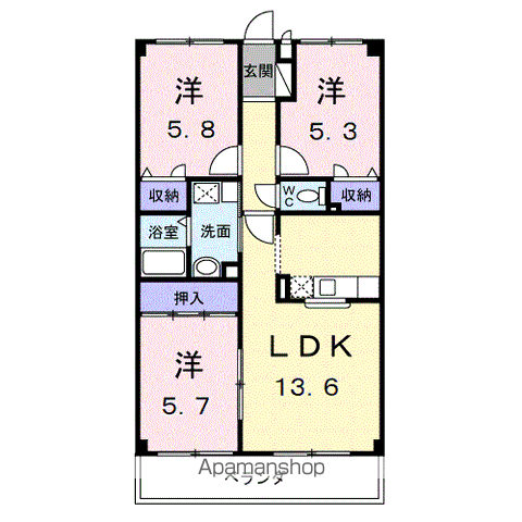 間取り：207005806199