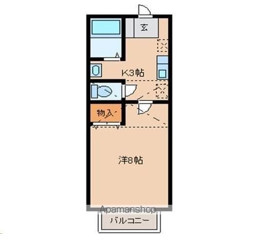 アヴァンセ高砂の間取り写真