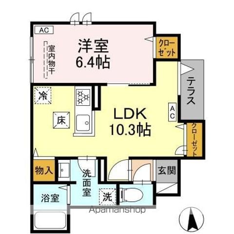 【仮称中野区大和町４丁目ＰＪの間取り】