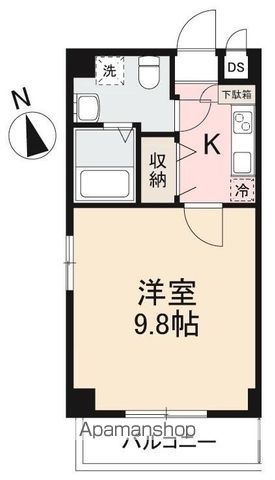プレシャスタイム中央町ツインタワー北の間取り写真
